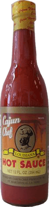 Cajun Chef Louisiana hot sauce