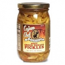 Cajun Chef Green Tomato Pickles 16 oz Cajun Chef Green Tomato Pickles 16 oz