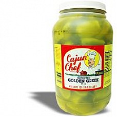 Cajun Chef Imported Golden Greek Peperoncini Gallon