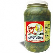 Cajun Chef Nacho Sliced Jalapeno Peppers